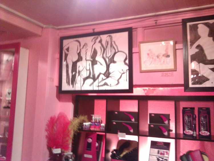 Jane's other painting of female nudes has been a big favourite, also from BAC October '12